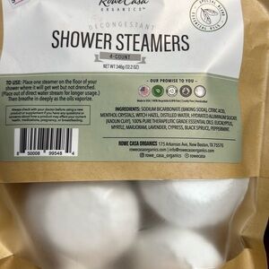 Rowe casa organic shower steamers